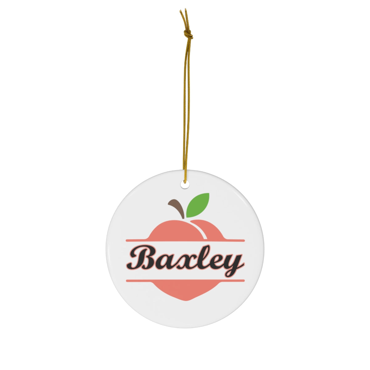 Baxley Georgia Ceramic Ornament, 1-Pack