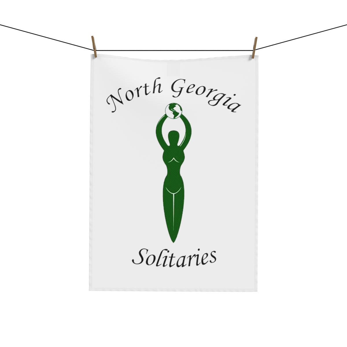 North Georgia Solitaries Tea & Kitchen Towel