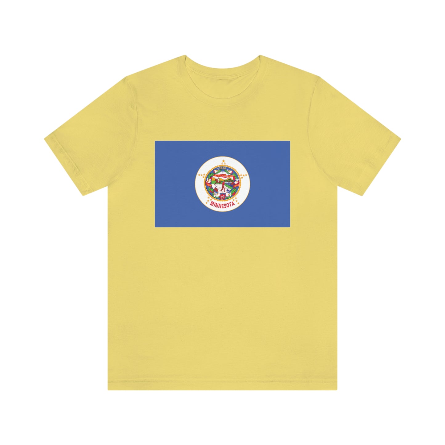 Minnesota Flag Unisex Jersey Short Sleeve Tee Tshirt T-shirt