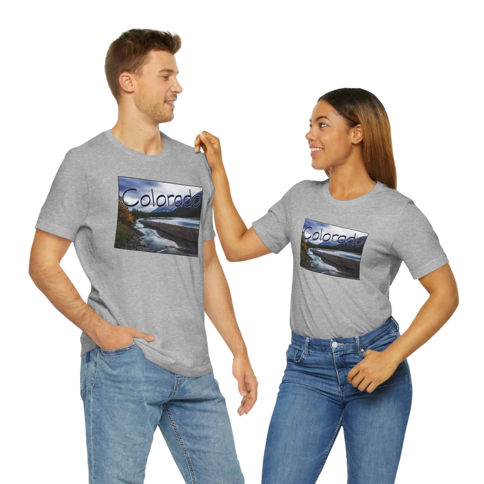 Colorado Water Unisex Jersey Short Sleeve Tee Tshirt T-shirt