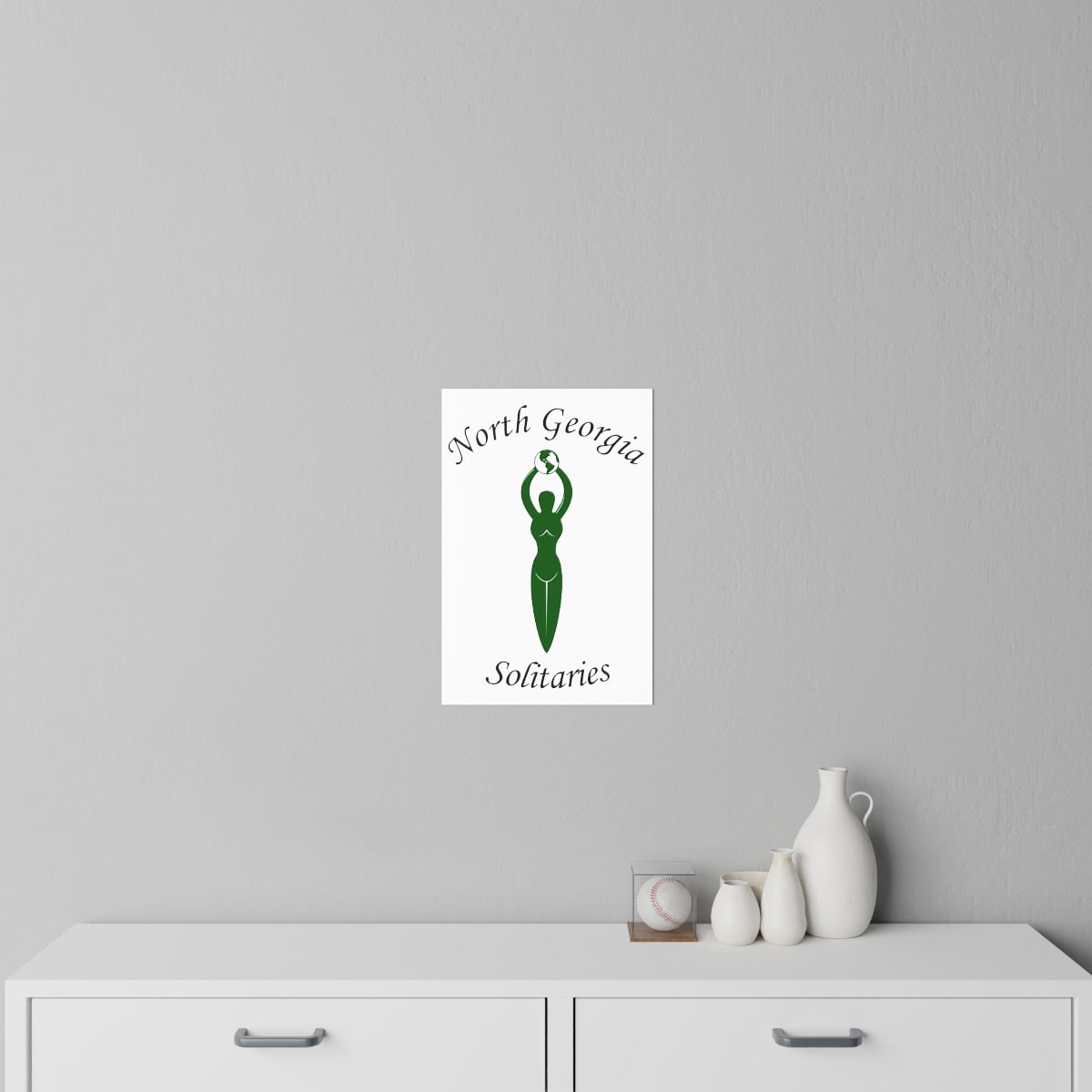 North Georgia Solitaries Wall Decal