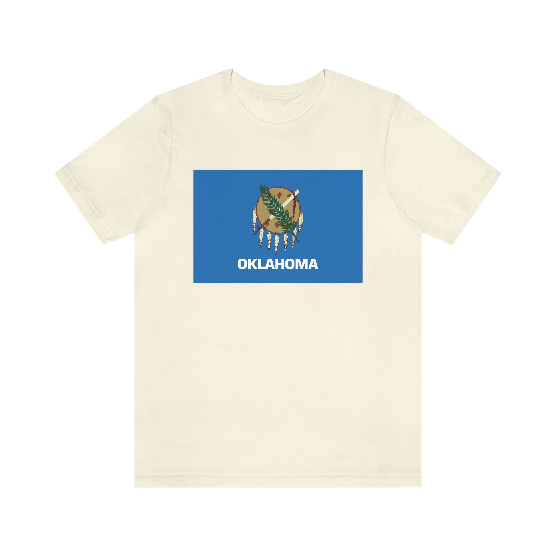 Oklahoma Flag Unisex Jersey Short Sleeve Tee Tshirt T-shirt
