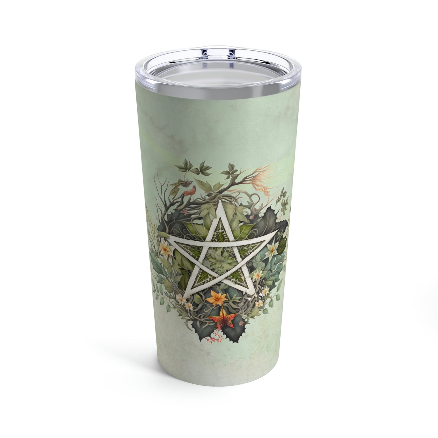 Flower Pentagram Tumbler 20oz