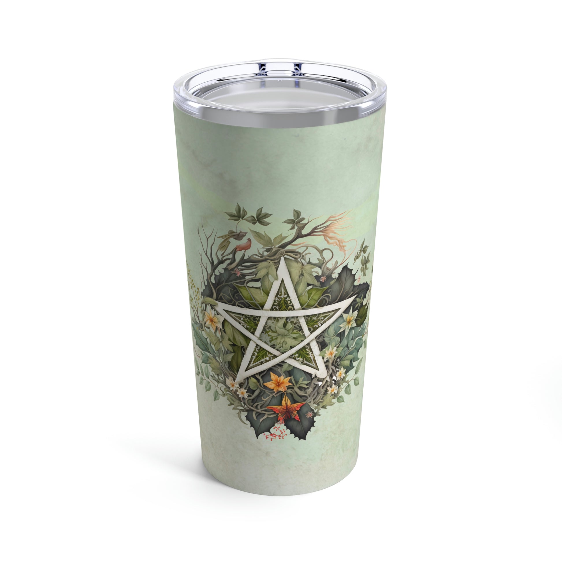 Flower Pentagram Tumbler 20oz