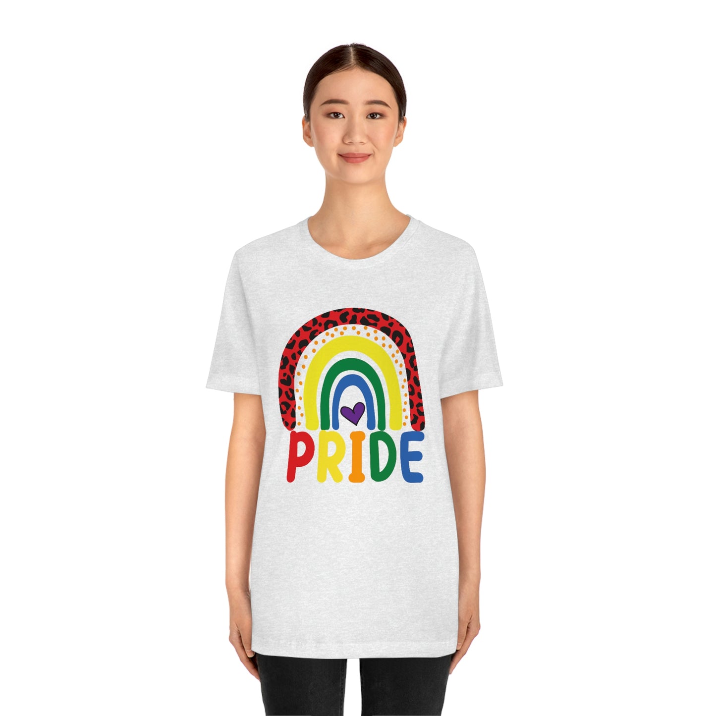 LGBTQIA Awareness Pride Print Unisex Jersey Short Sleeve Tee