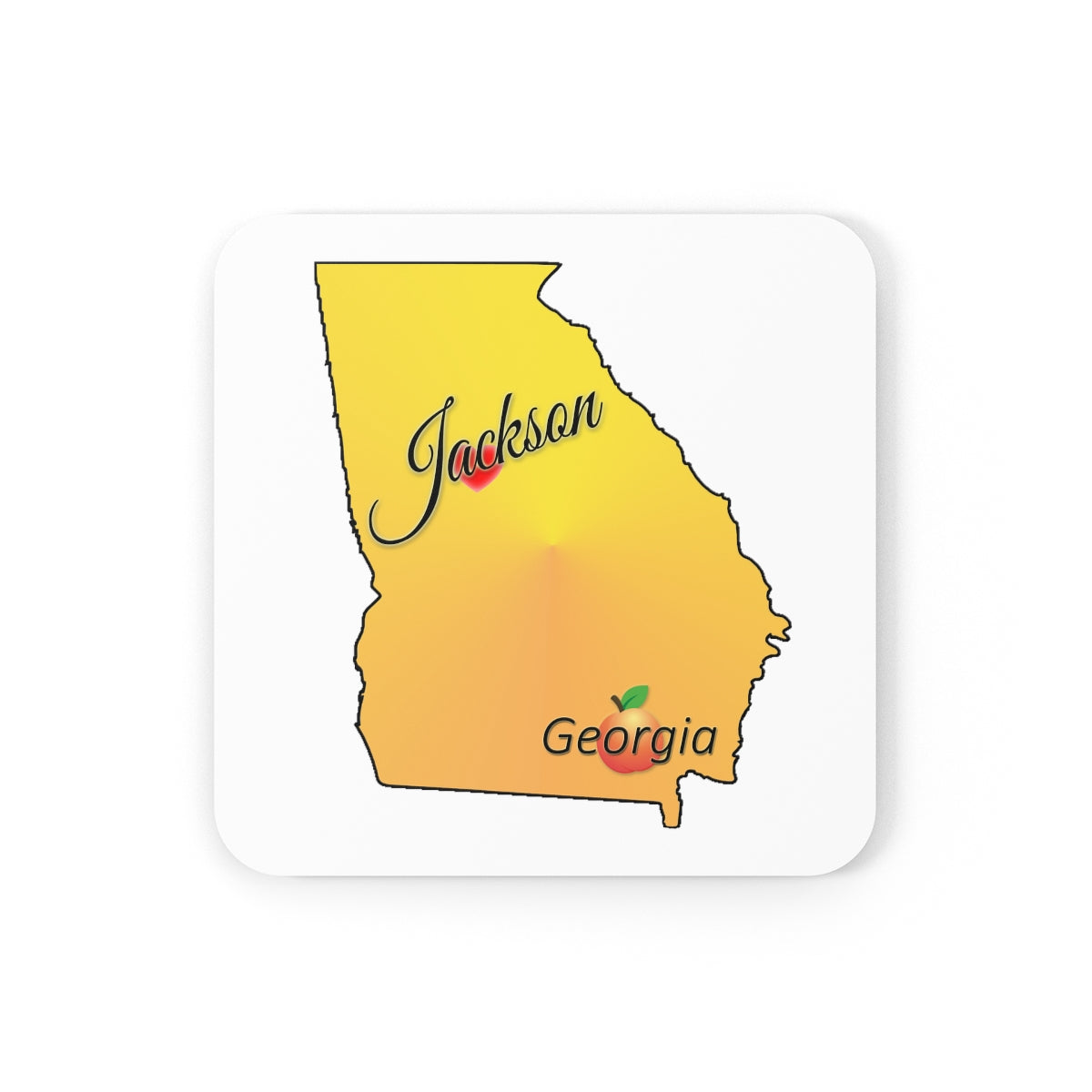 Jackson Georgia Corkwood Coaster Set