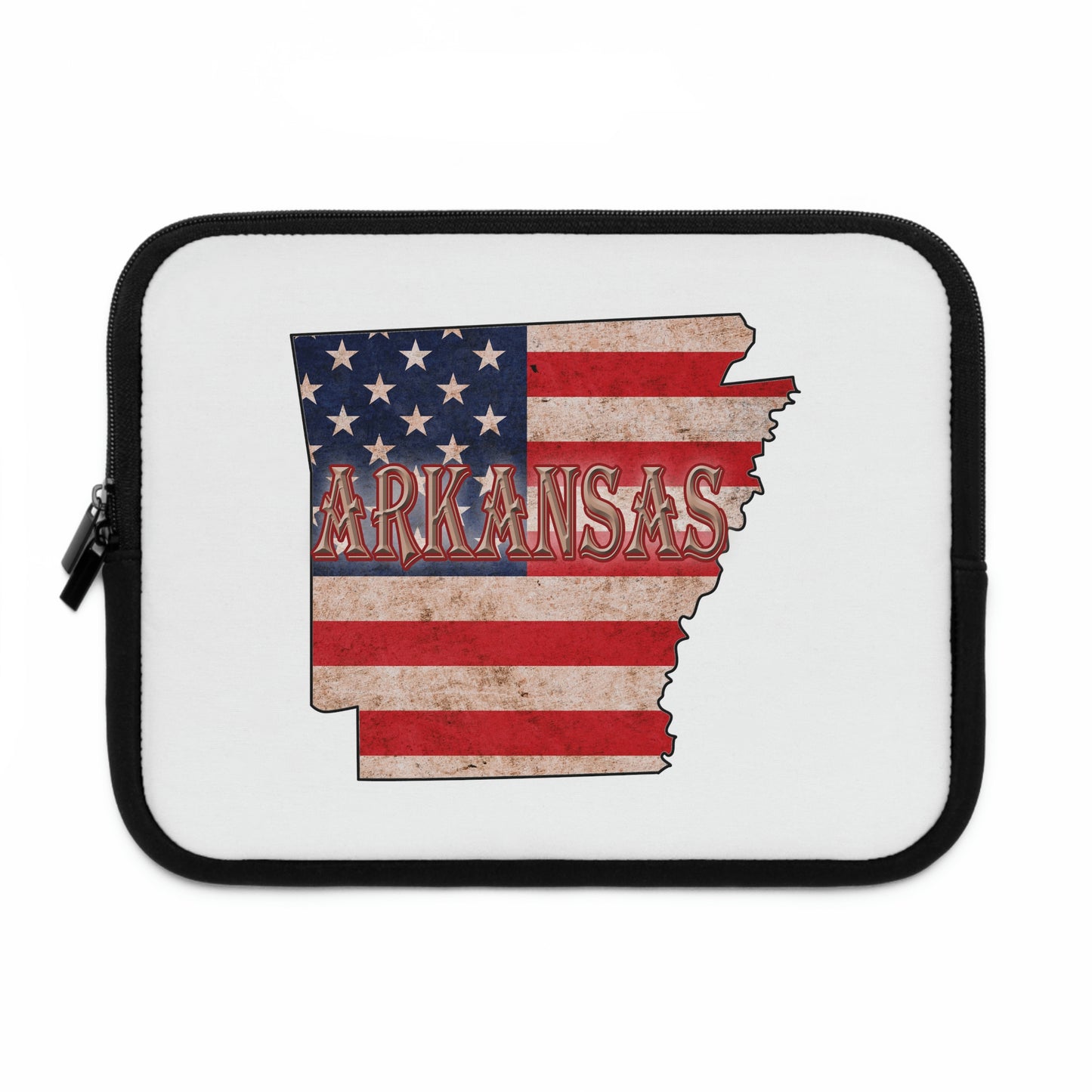 Arkansas US Flag Laptop Sleeve