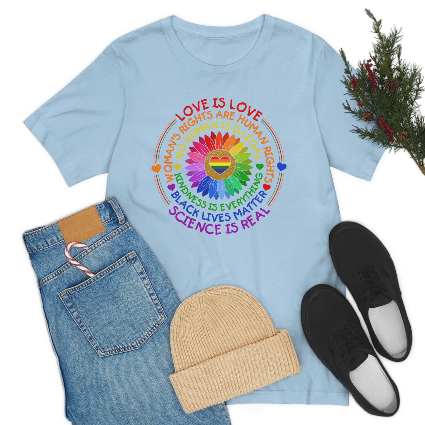 Awareness Print Unisex Jersey Short Sleeve Tee