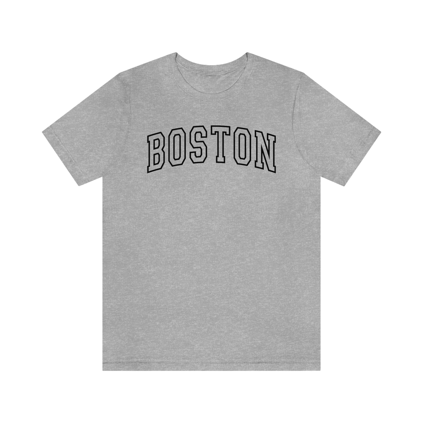 Boston Varsity Letters Arch Short Sleeve T-shirt