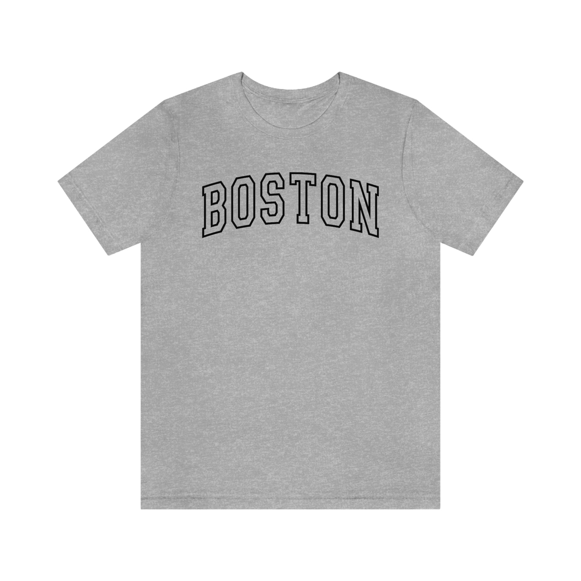 Boston Varsity Letters Arch Short Sleeve T-shirt