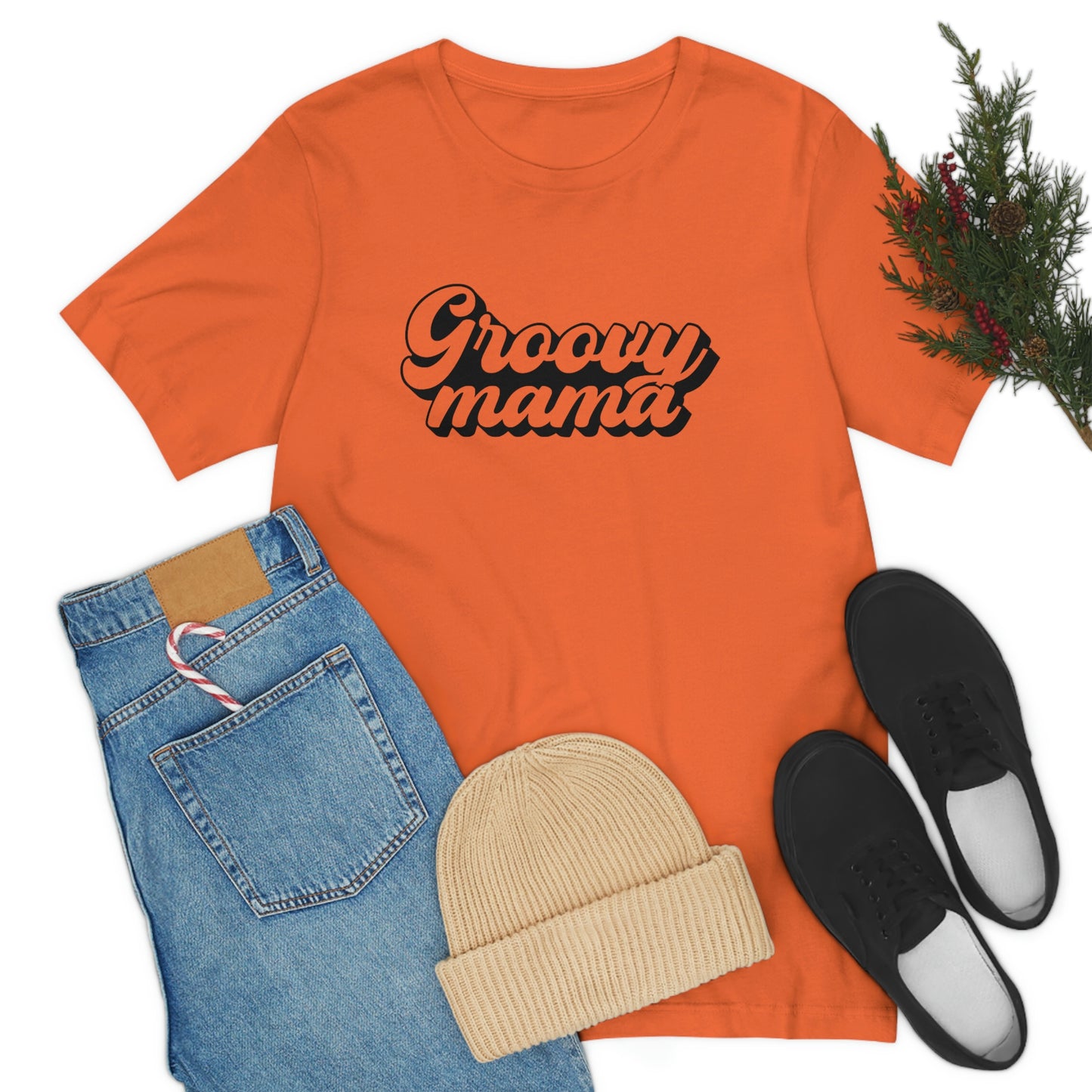Groovy Mama Unisex Jersey Short Sleeve Tee