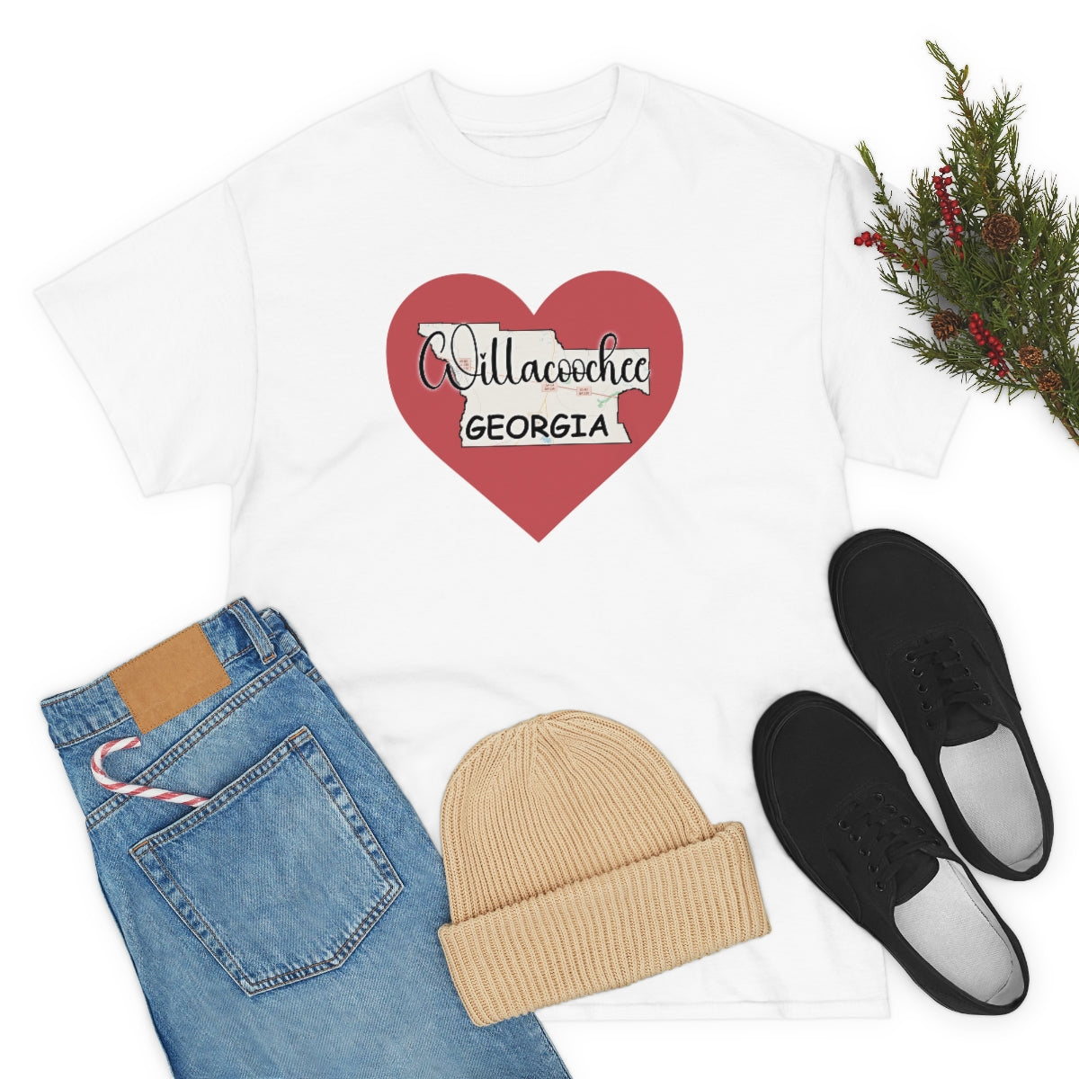 Willacoochee Georgia Unisex Heavy Cotton Tee