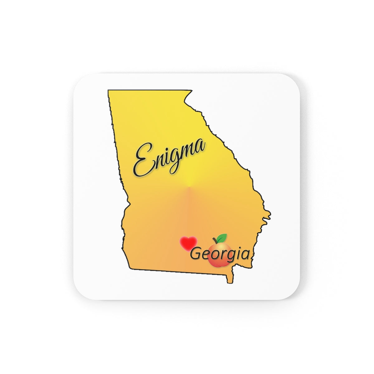 Enigma Georgia Corkwood Coaster Set