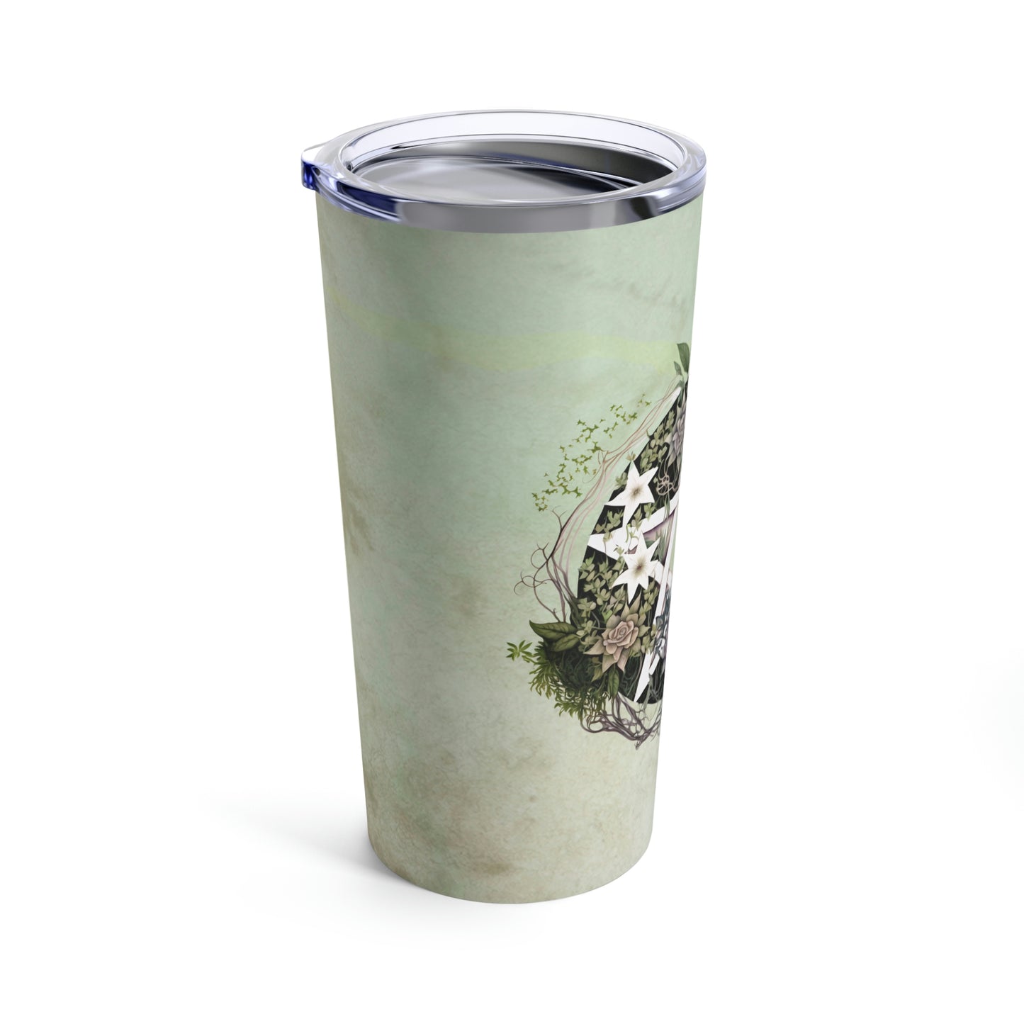 Flower Pentagram Tumbler 20oz