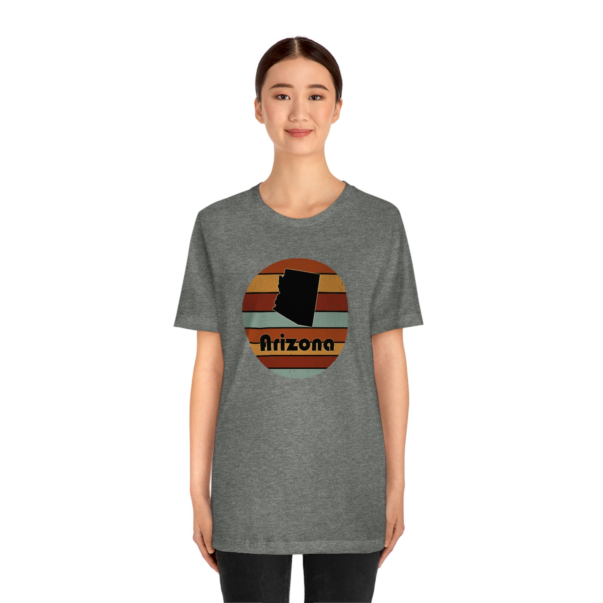 Arizona Retro Sunset Unisex Jersey Short Sleeve Tee Tshirt T-shirt