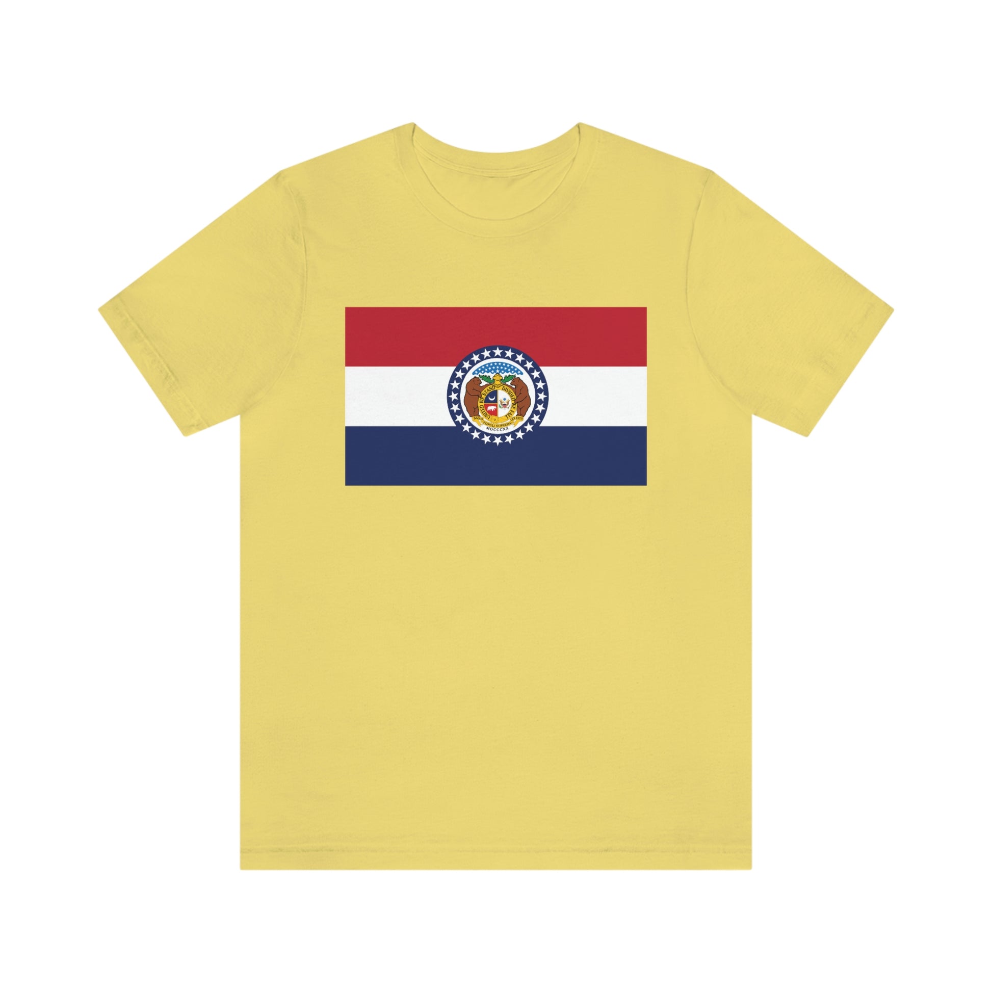 Missouri Flag Unisex Jersey Short Sleeve Tee Tshirt T-shirt