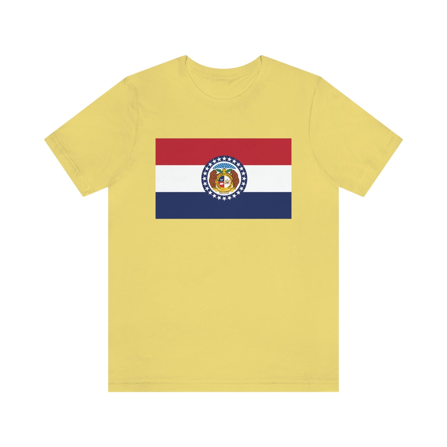 Missouri Flag Unisex Jersey Short Sleeve Tee Tshirt T-shirt