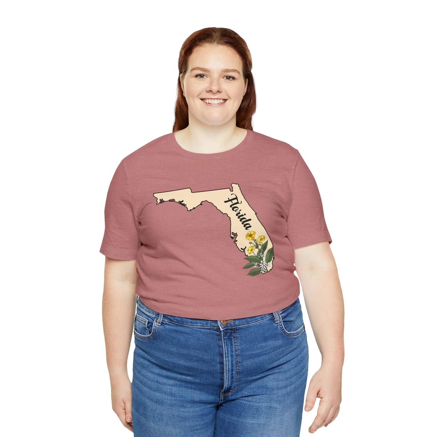Florida State Flower Short Sleeve T-shirt