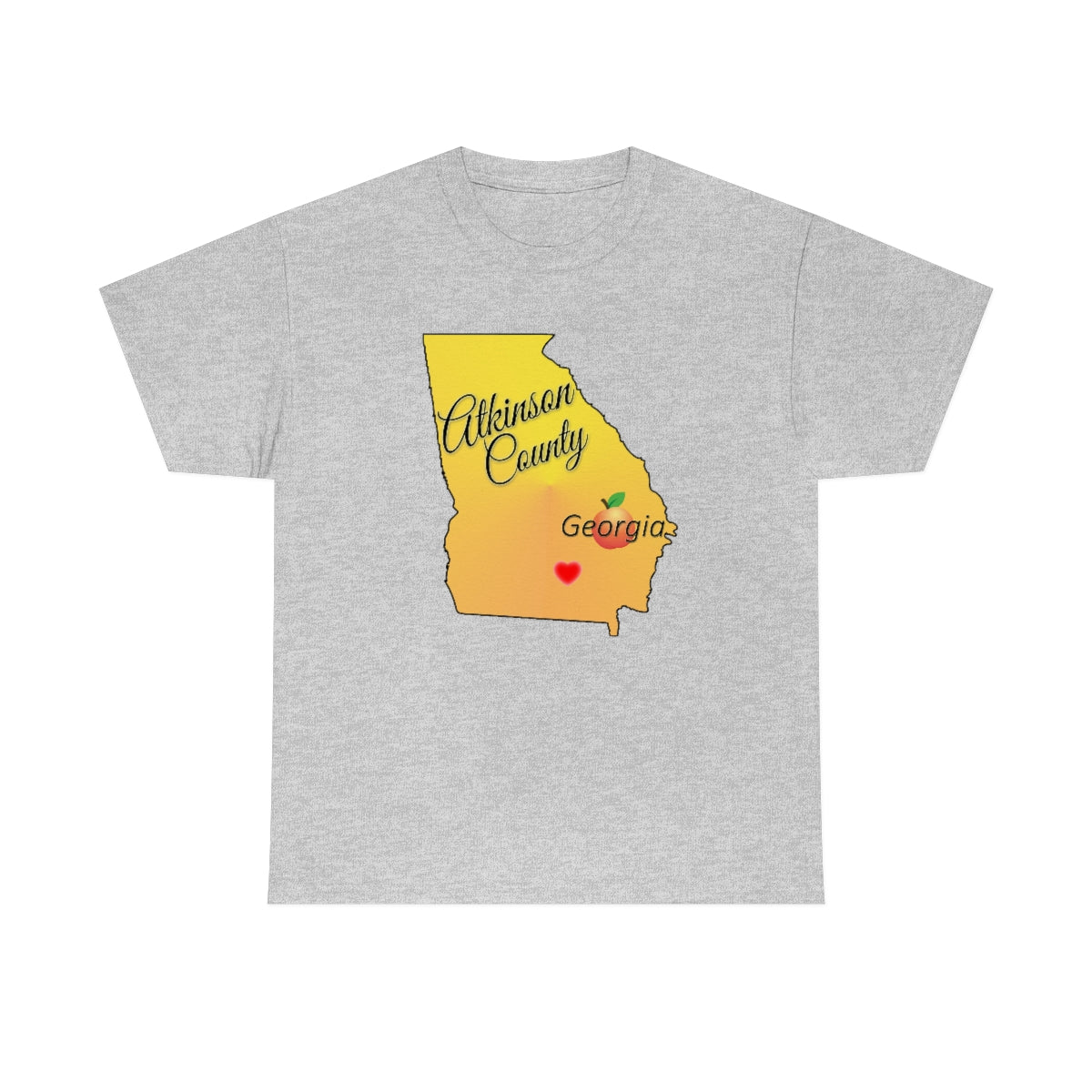 Atkinson County Georgia Unisex Heavy Cotton Tee