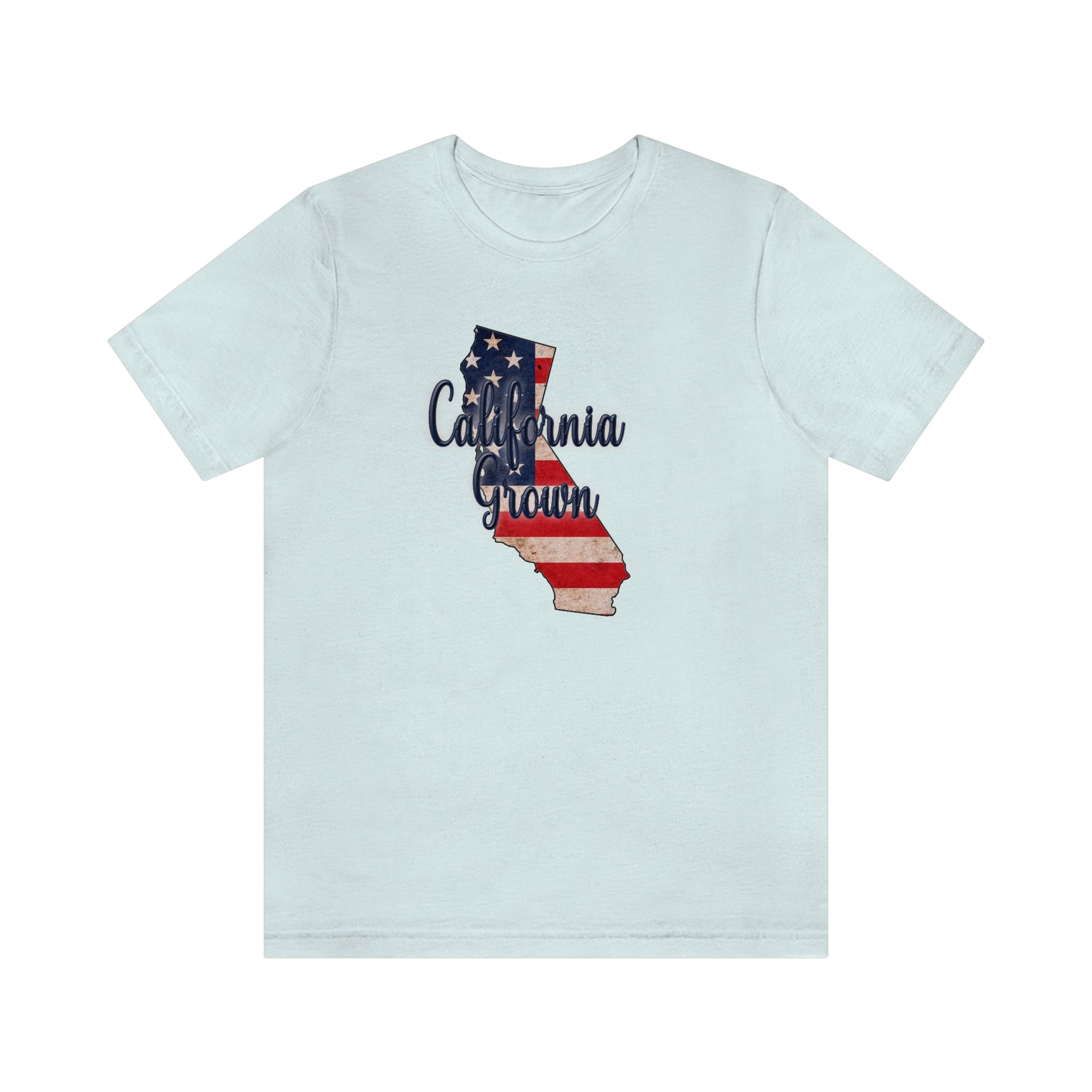 California US Flag Unisex Jersey Short Sleeve Tee Tshirt T-shirt