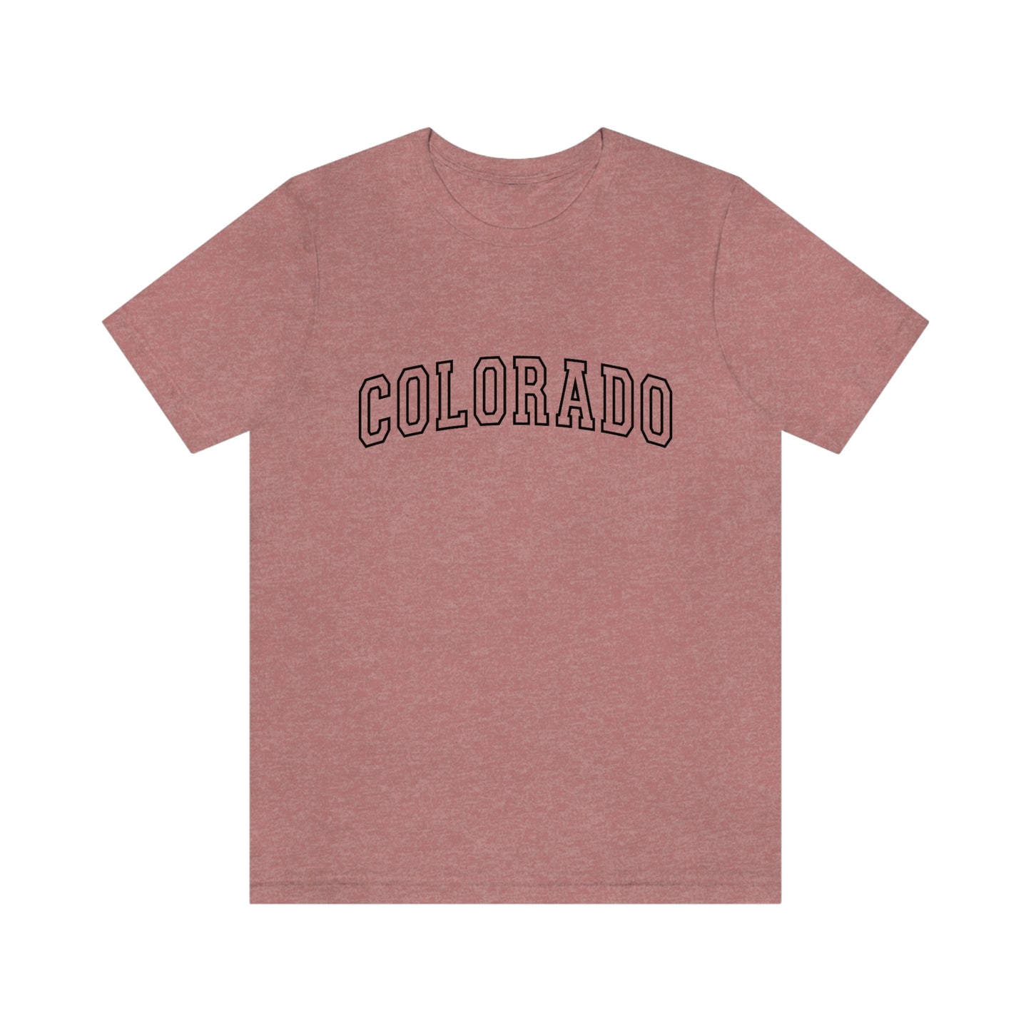 Colorado Varsity Arch Unisex Jersey Short Sleeve Tee Tshirt T-shirt