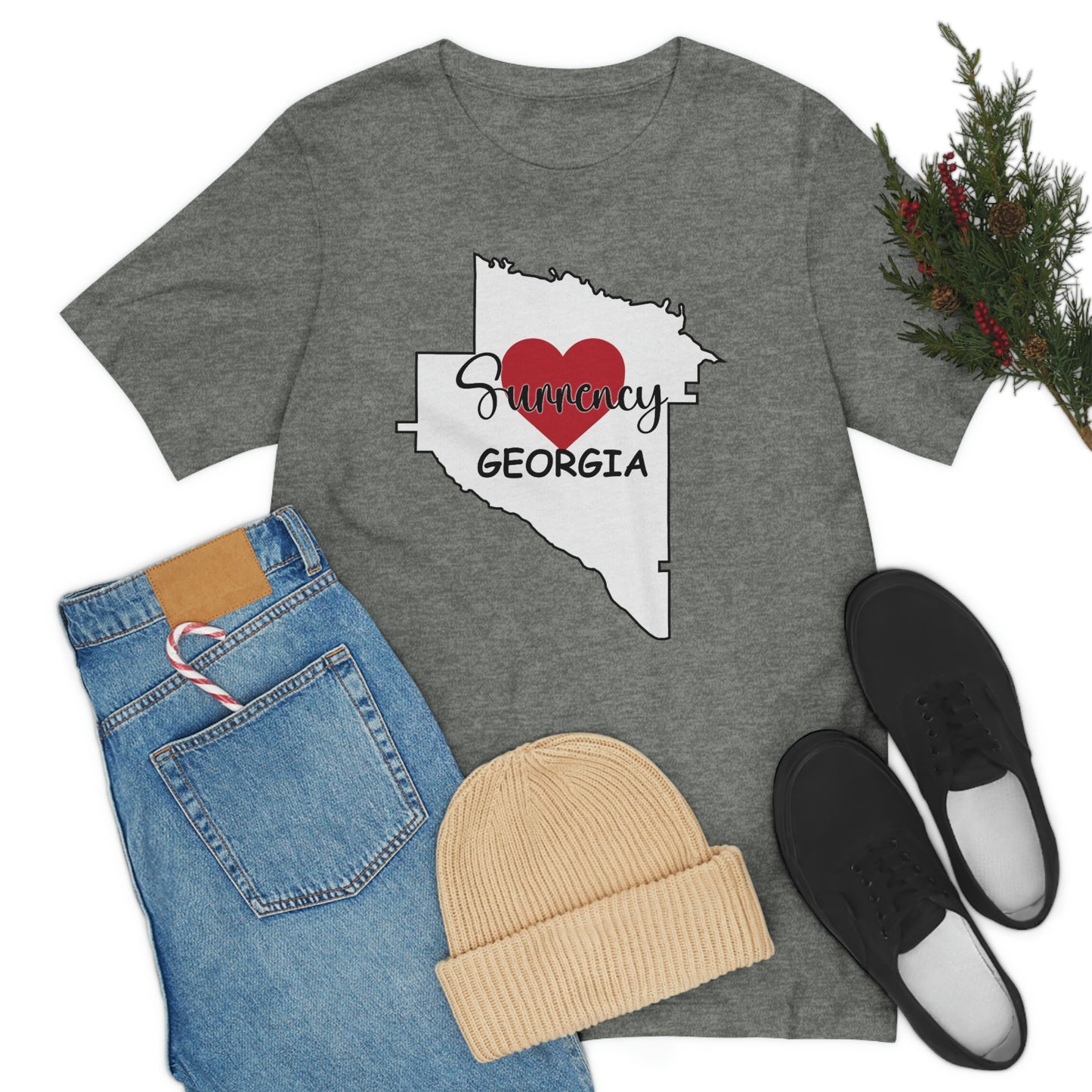 Surrency Georgia Unisex Jersey Short Sleeve Tee
