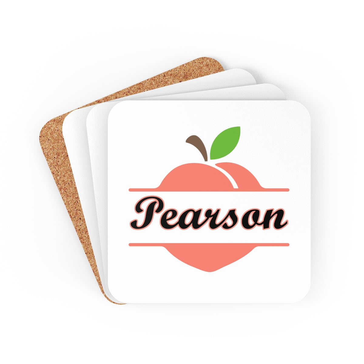 Pearson Georgia Corkwood Coaster Set