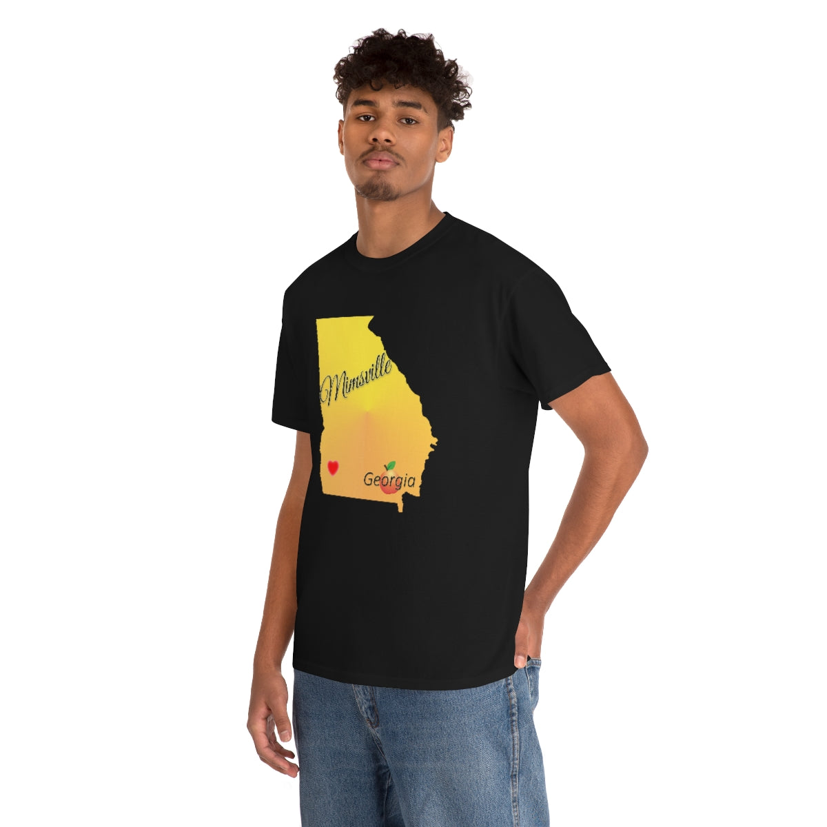Mimsville Georgia Unisex Heavy Cotton Tee