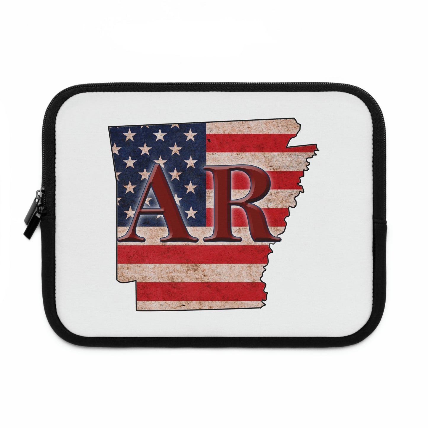 Arkansas US Flag AR Laptop Sleeve