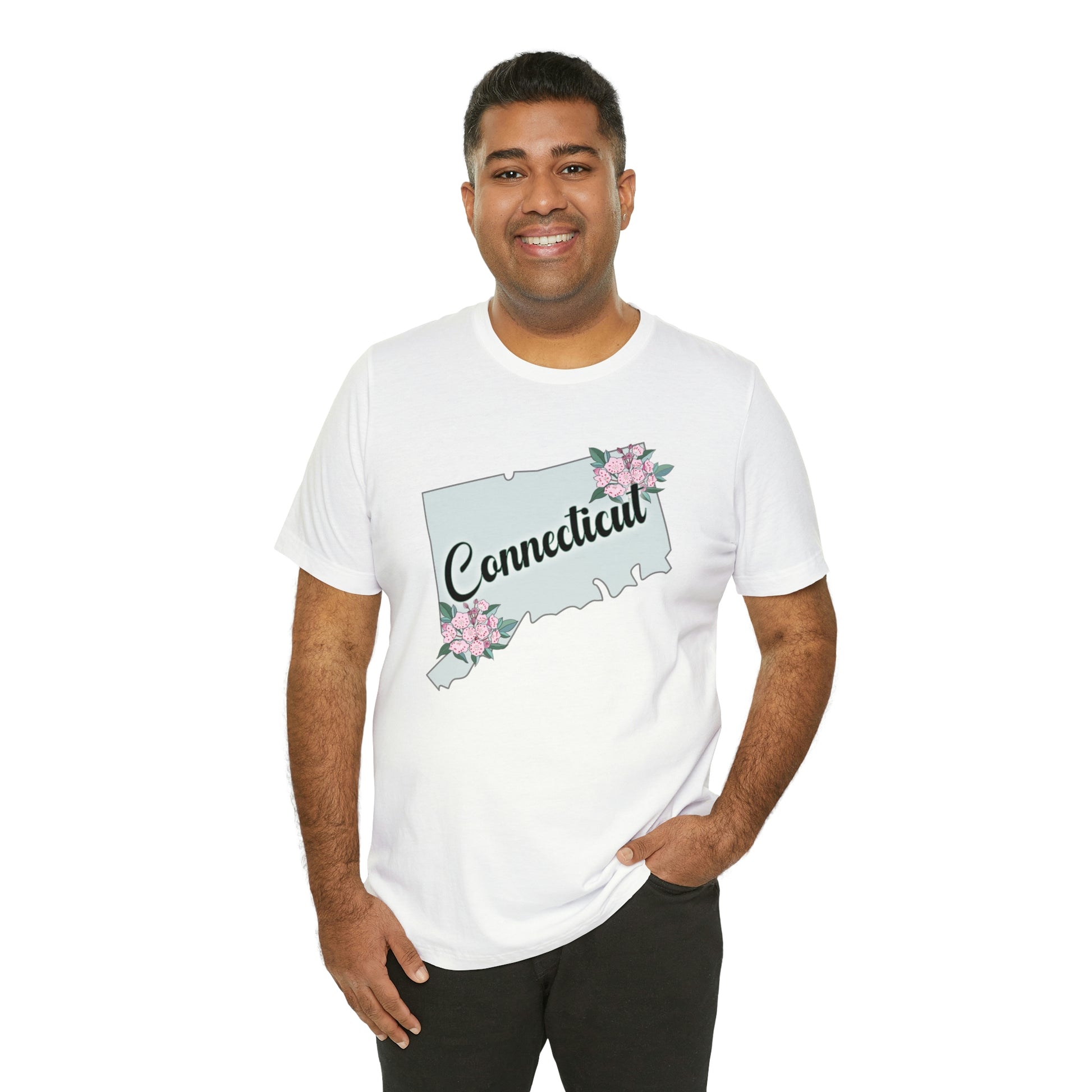 Connecticut State Flower Short Sleeve T-shirt