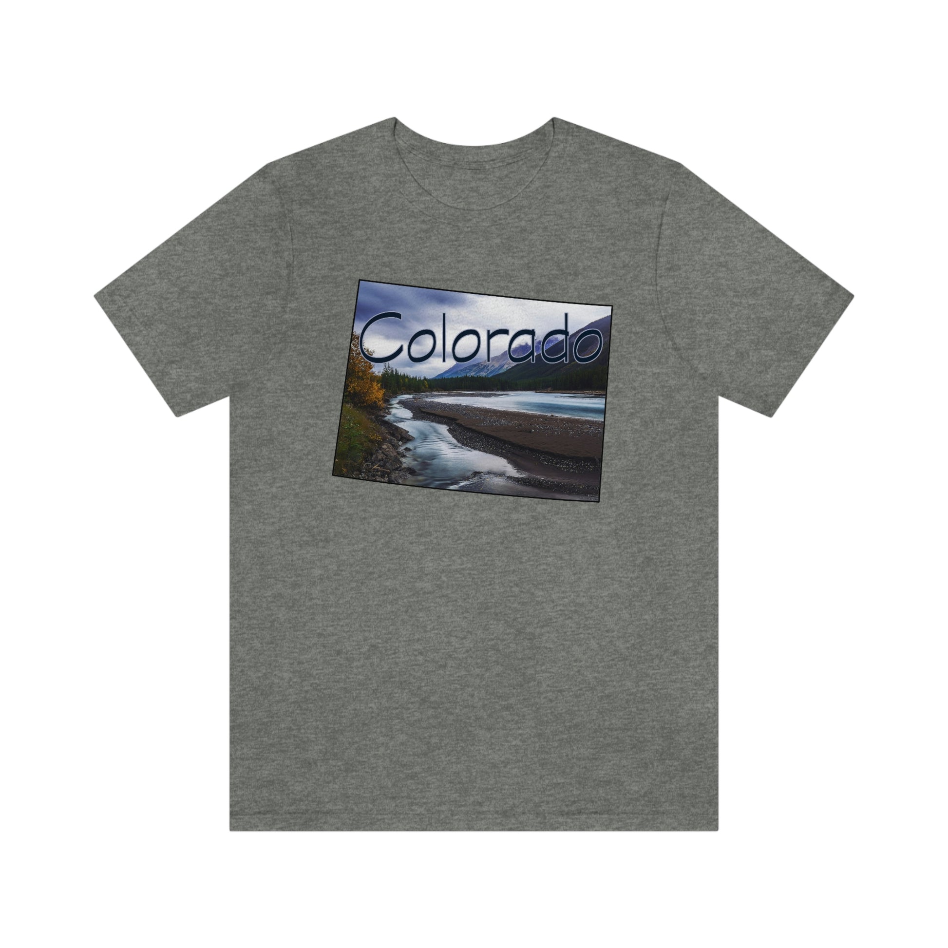 Colorado Water Unisex Jersey Short Sleeve Tee Tshirt T-shirt