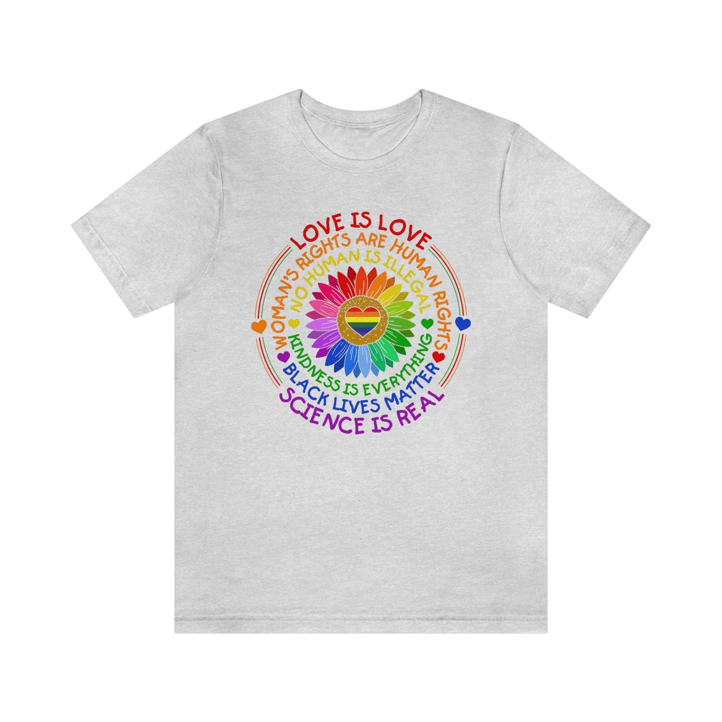 Awareness Print Unisex Jersey Short Sleeve Tee
