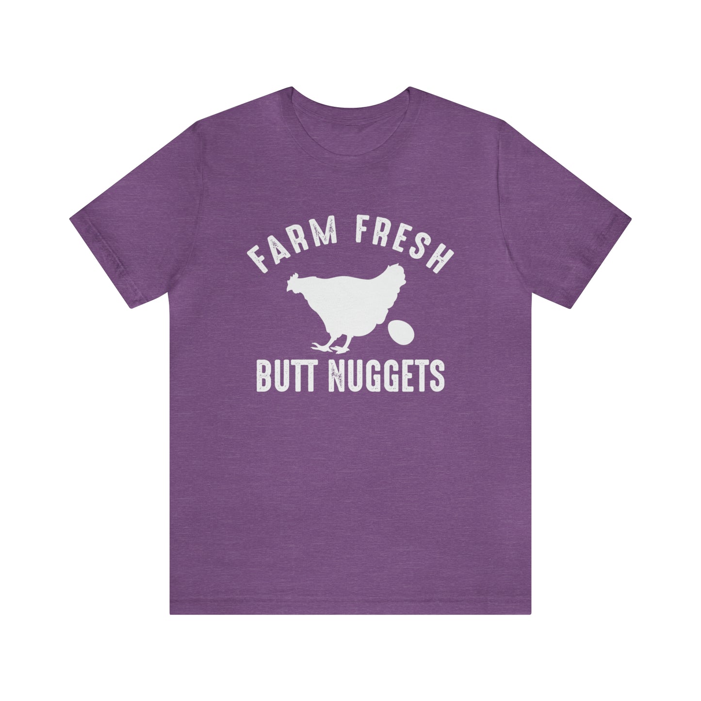 Farm Fresh Butt Nuggets Chicken Short Sleeve T-shirt