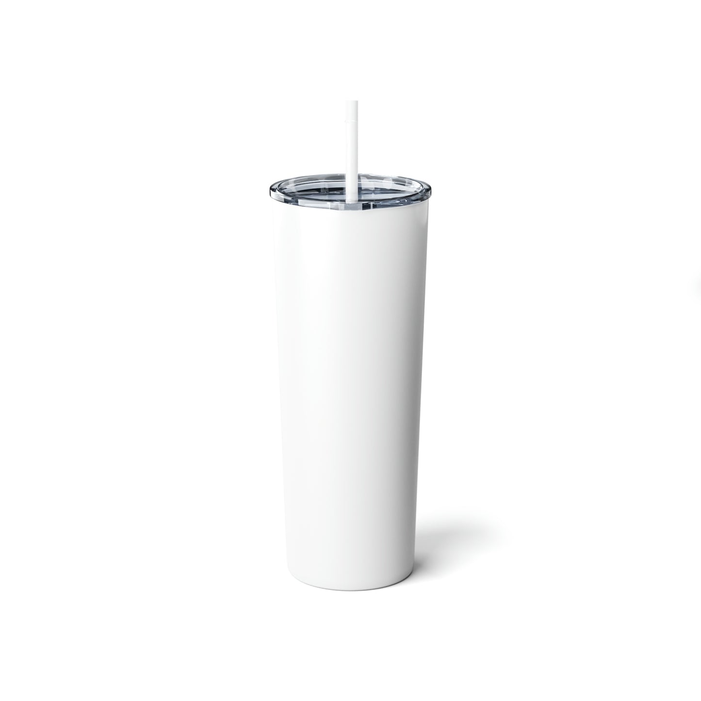 Triple Shamrock St. Patrick's Day Skinny Steel Tumbler with Straw, 20oz