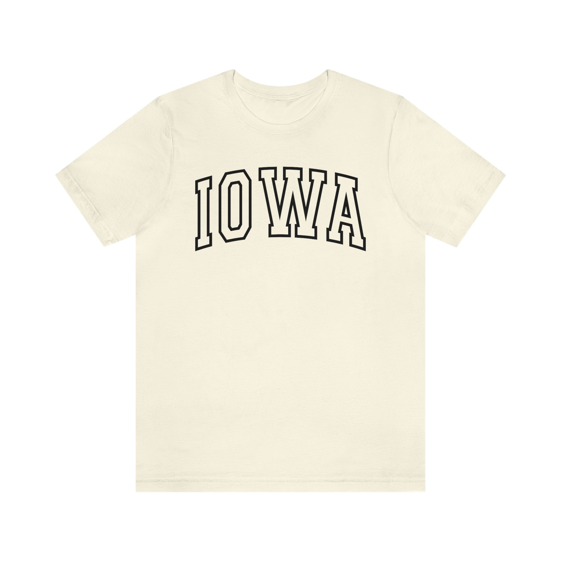 Iowa Varsity Letters Arch Short Sleeve T-shirt