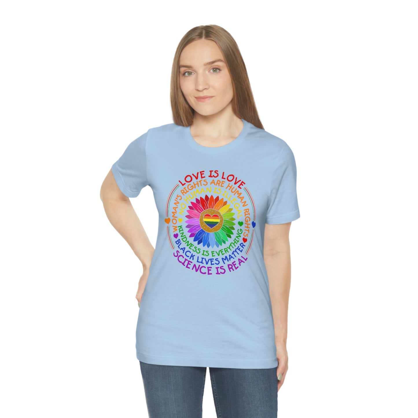 Awareness Print Unisex Jersey Short Sleeve Tee