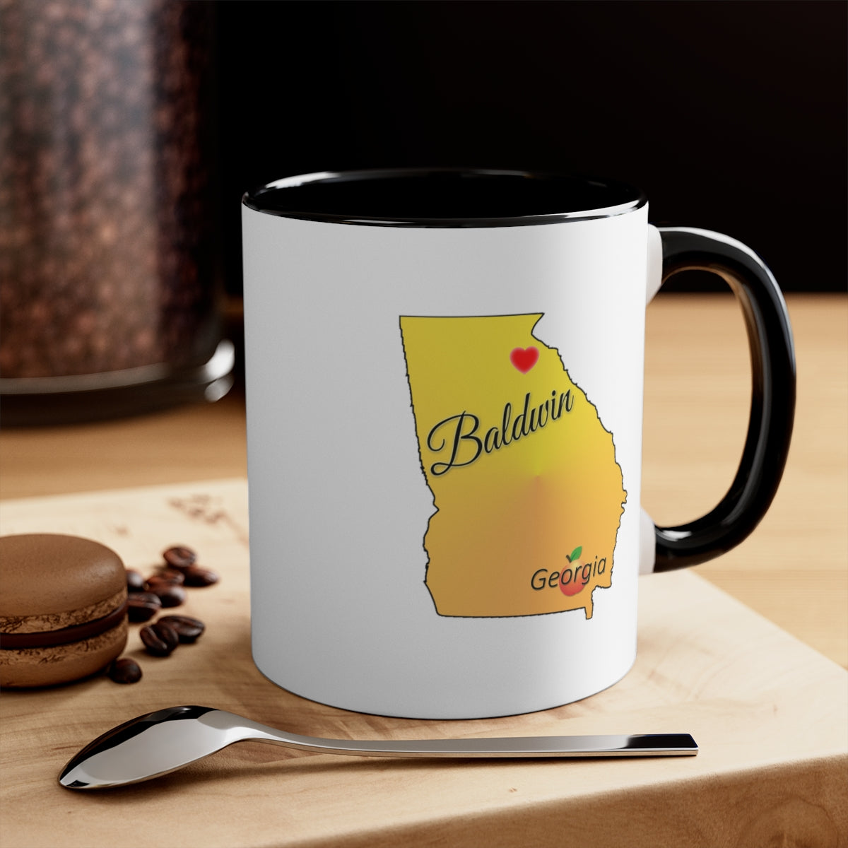 Baldwin Georgia Accent Coffee Mug, 11oz