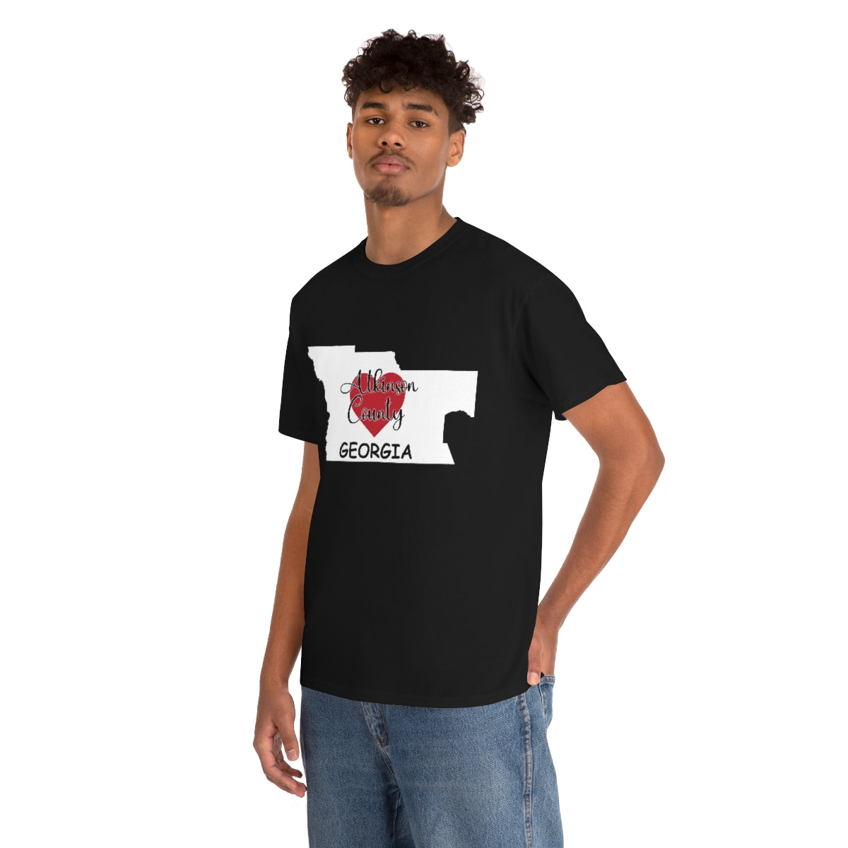 Atkinson County Georgia Unisex Heavy Cotton Tee