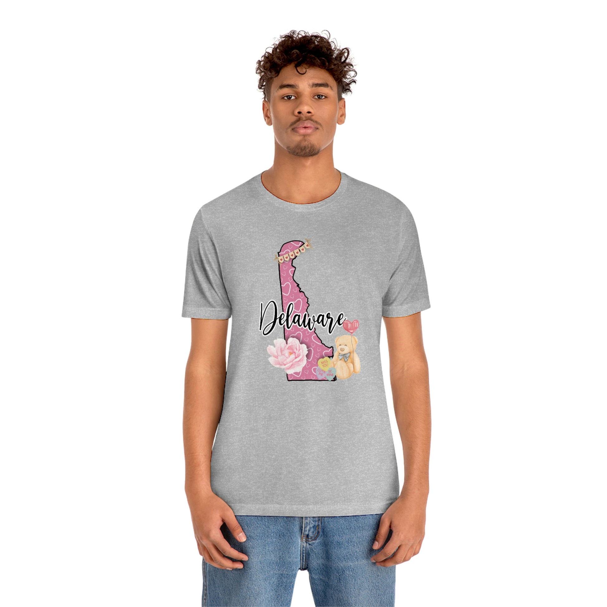 Delaware Valentine Short Sleeve  T-shirt