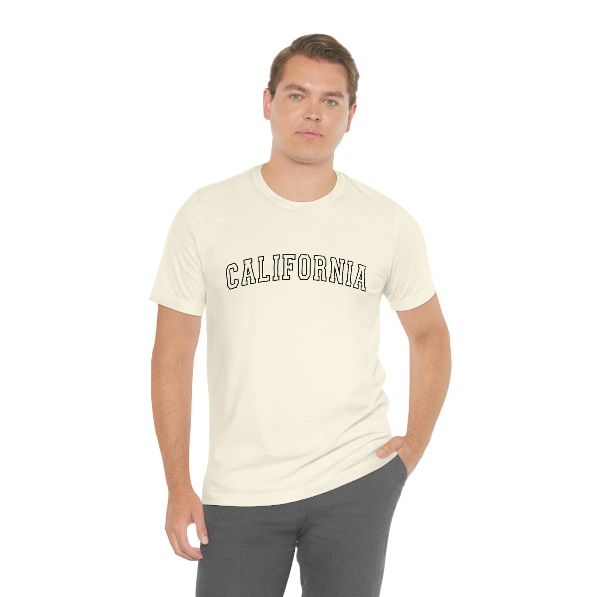 California Arch Varsity Letters Unisex Jersey Short Sleeve Tee Tshirt T-shirt