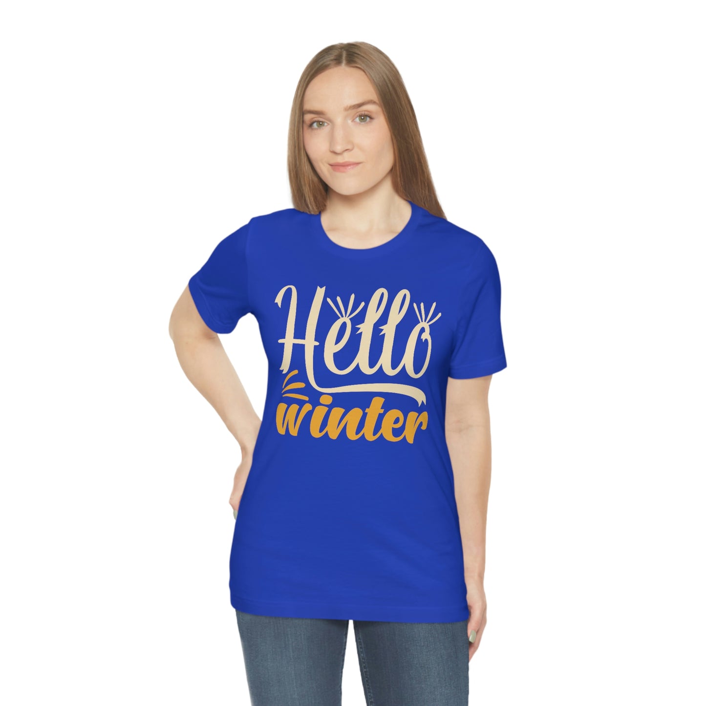 Hello Winter Unisex Jersey Short Sleeve Tee