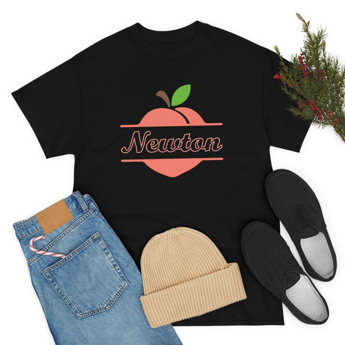 Newton Georgia Unisex Heavy Cotton Tee