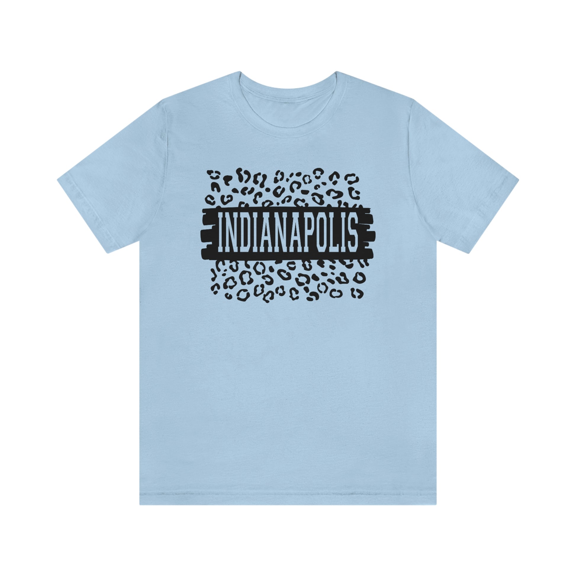 Indianapolis Leopard Print Short Sleeve T-shirt