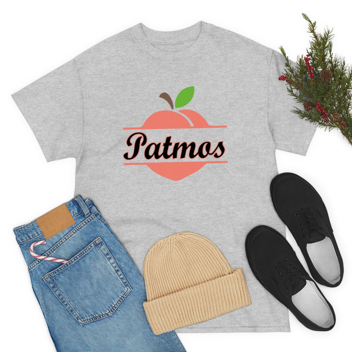 Patmos Georgia Unisex Heavy Cotton Tee