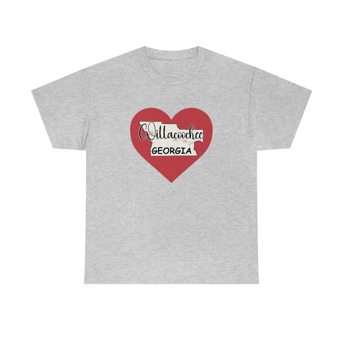 Willacoochee Georgia Unisex Heavy Cotton Tee