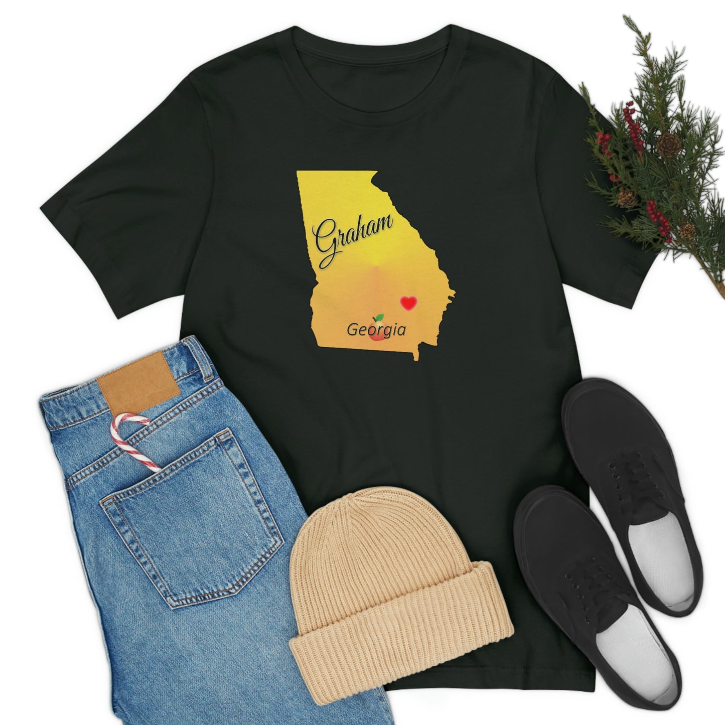 Graham Georgia Unisex Jersey Short Sleeve Tee