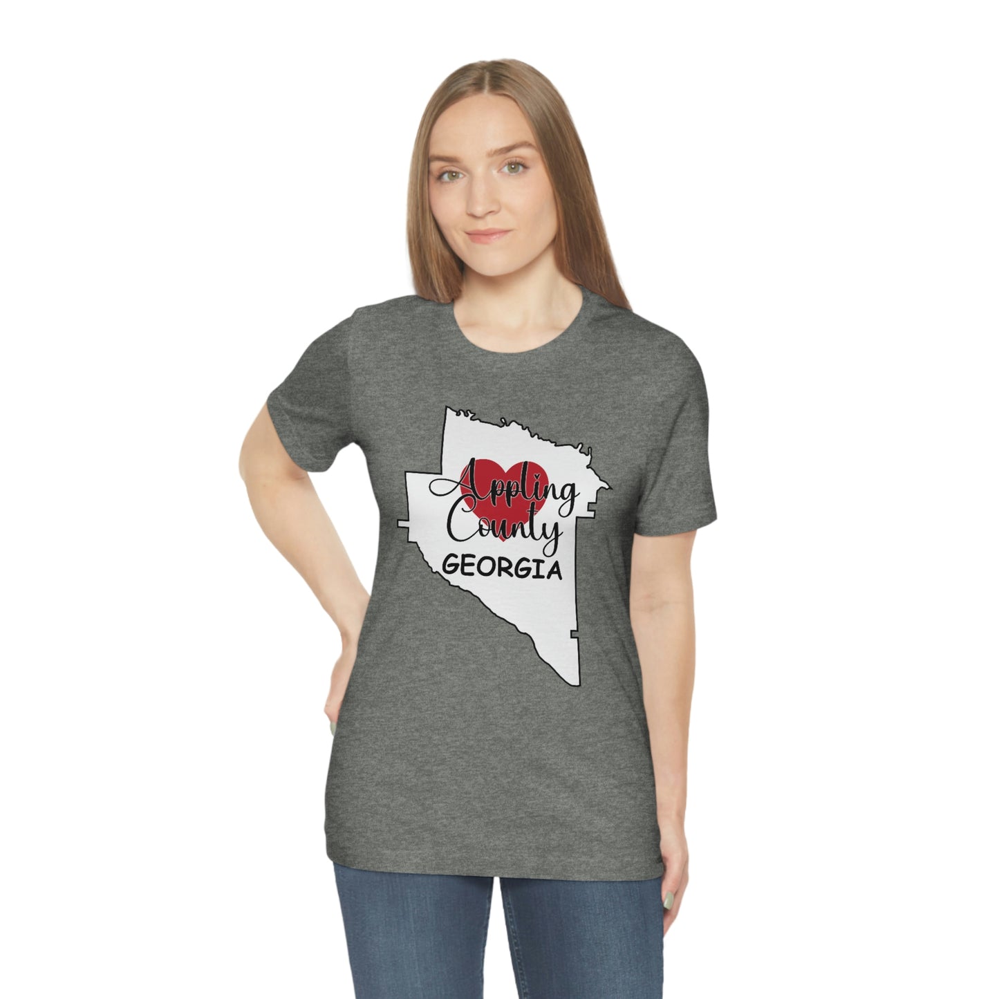 Appling County Georgia Unisex Jersey Short Sleeve Tee