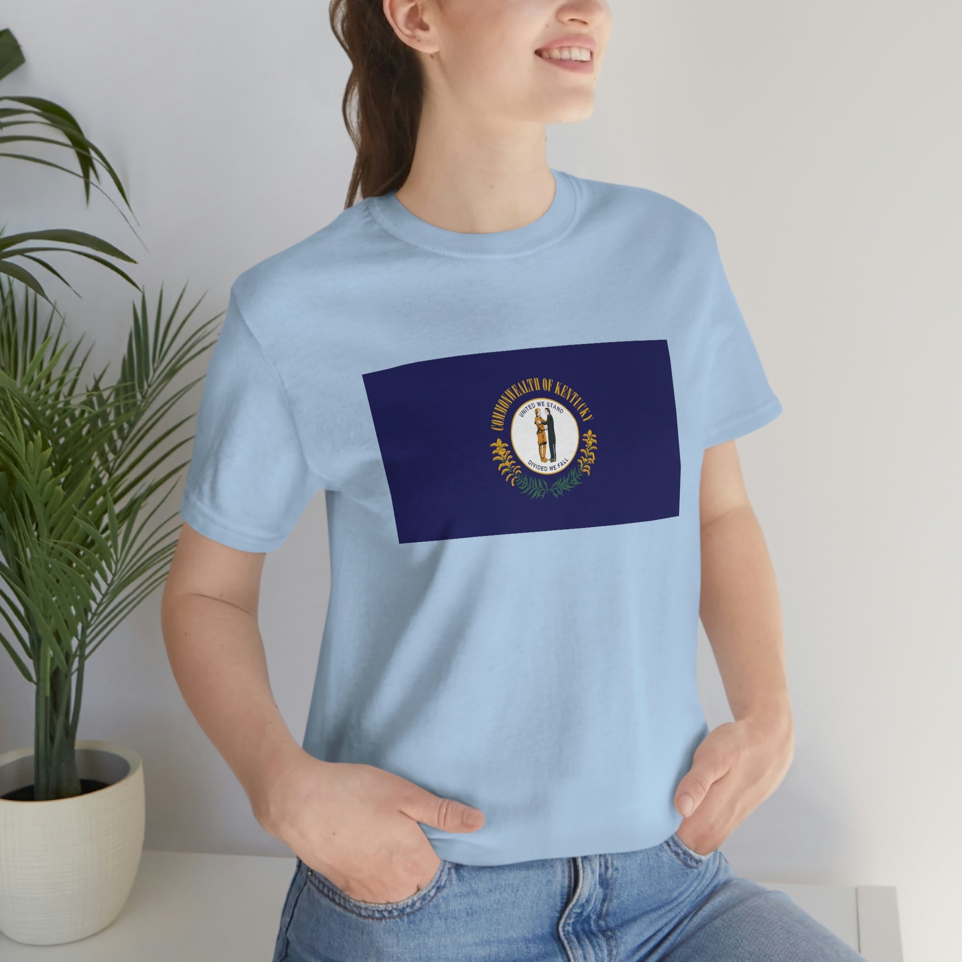 Kentucky Flag Unisex Jersey Short Sleeve Tee Tshirt T-shirt