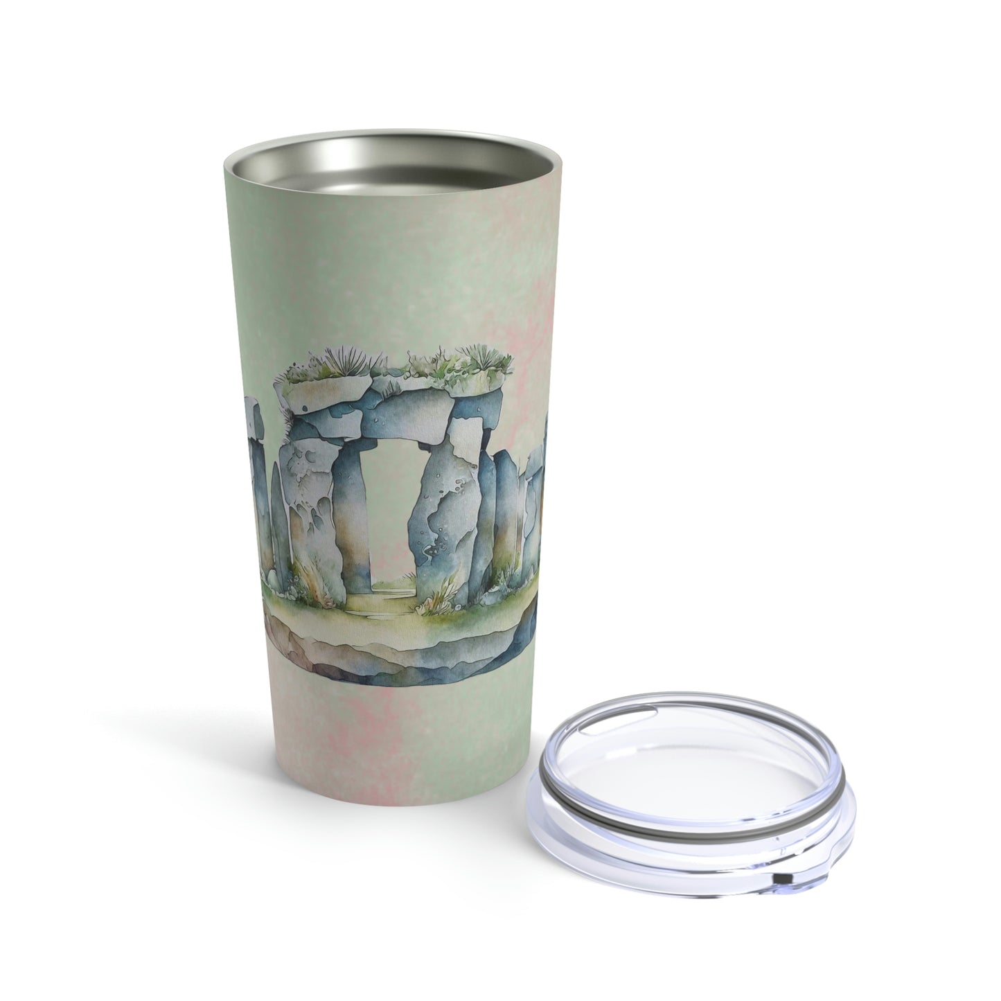 Standing Stones Watercolor Tumbler 20oz