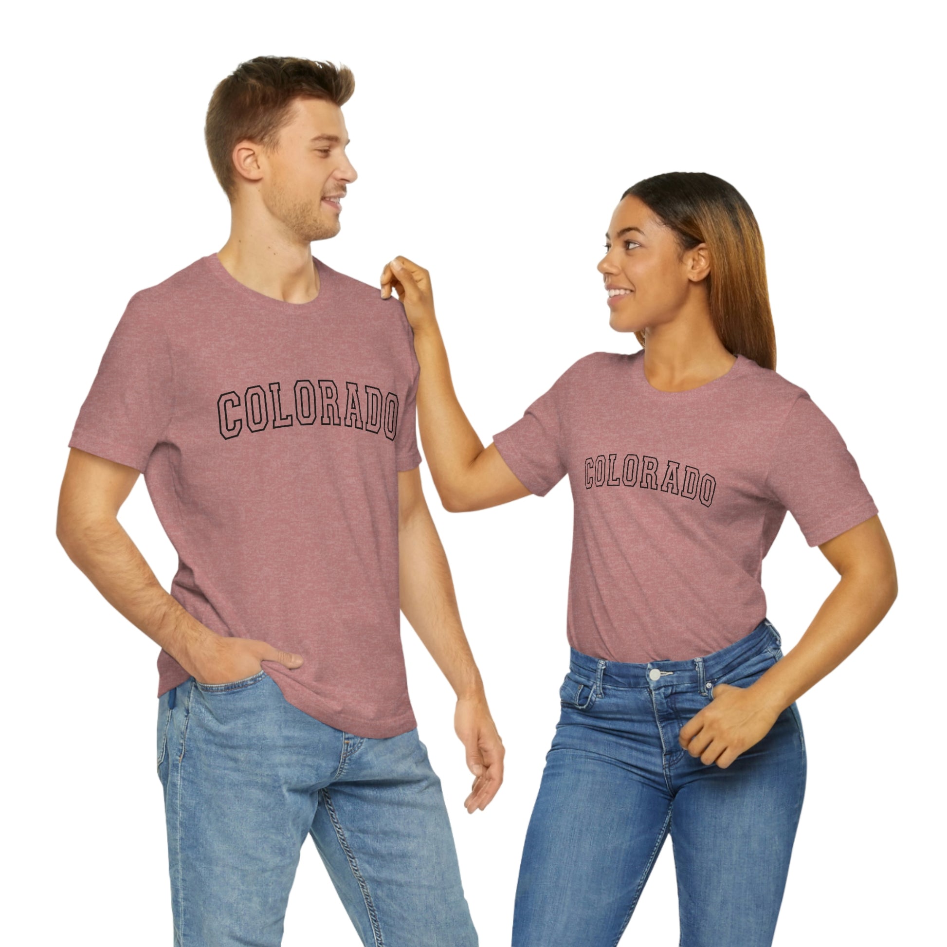 Colorado Varsity Arch Unisex Jersey Short Sleeve Tee Tshirt T-shirt